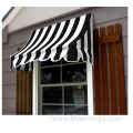 Decorative canopy retractable awnings